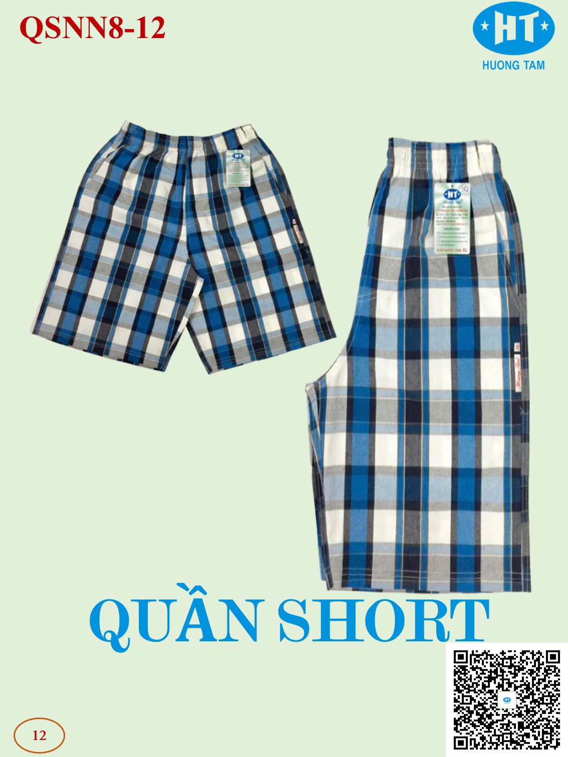 Quần short huongtam nam cao cấp(QSNN8). Chất liệu vải loại tốt: mềm mại, thoáng mát, không phai màu