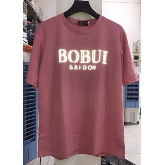 Áo phông Bobui Saigon Phản Quang Hồng - Tee Bobui phát sáng - Over Bobui Unisex chất đẹp