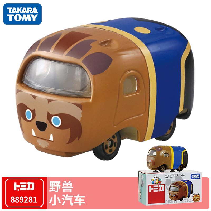 Xe mô hình Tomica Disney Motors Tsumtsum Beast Tsum