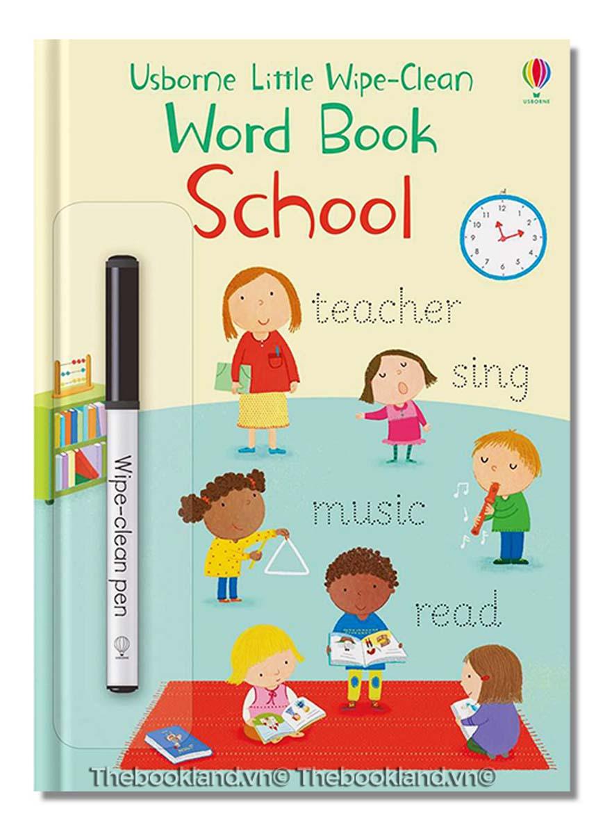 Little wipe clean word book: School