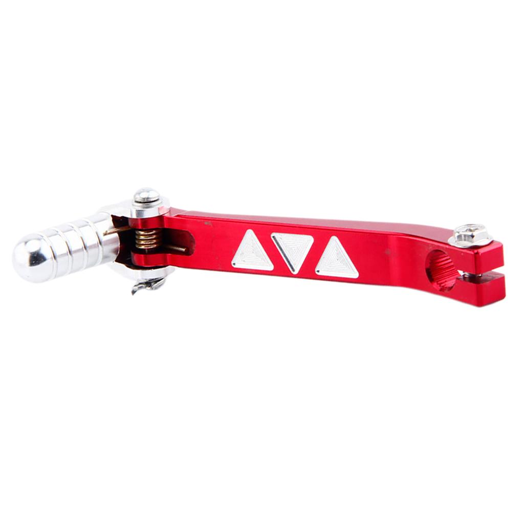 CNC Alloy HD Gear Lever Shifter Handle 110cc 125cc Pit Pro Dirt Bike Red