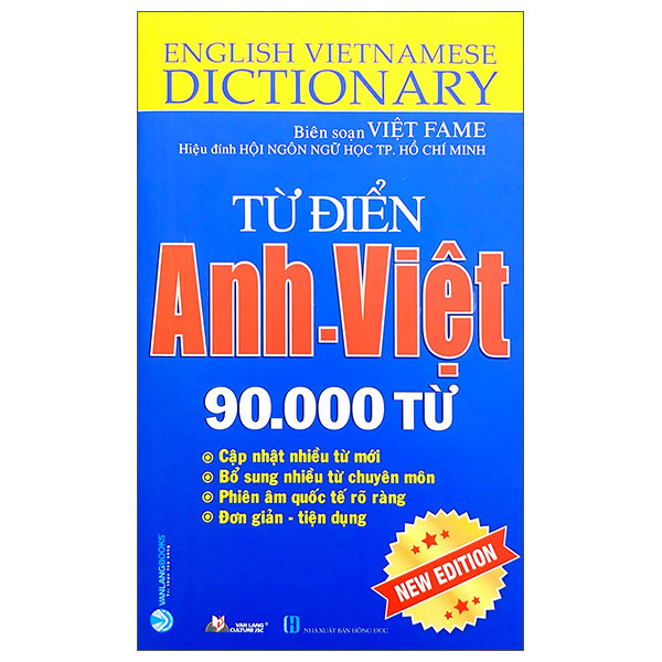 Từ Điển Anh - Việt 90.000 Từ - Vanlangbooks