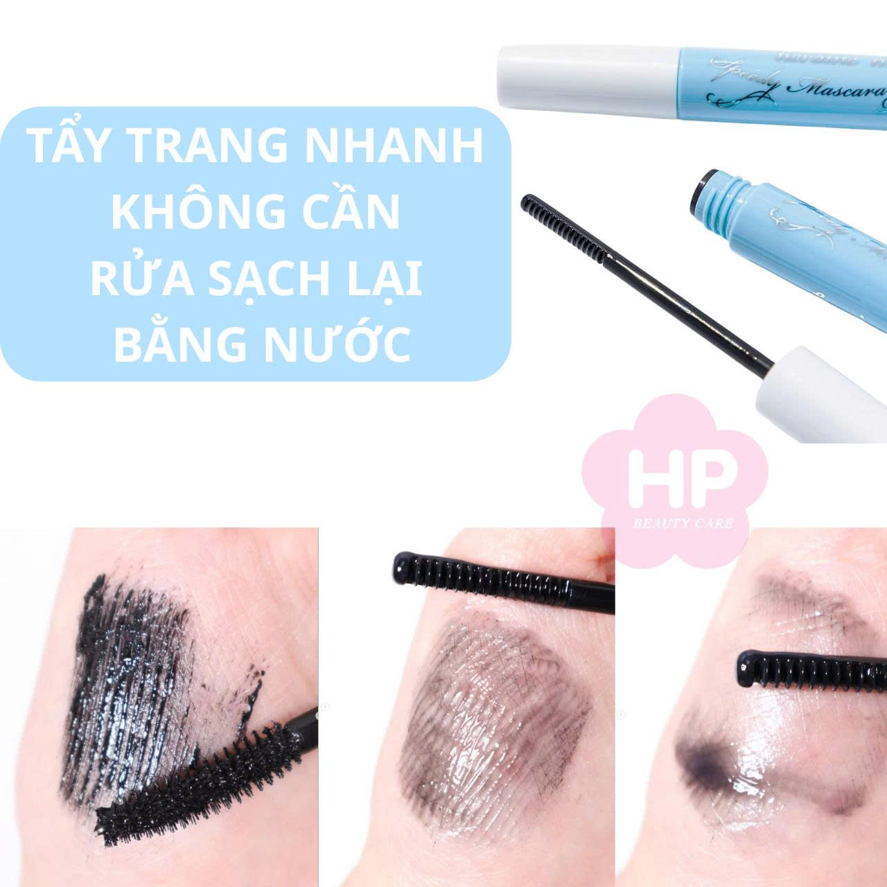 Mascara Mini Làm Tơi Mi Không Lem Trôi Kissme Heroine Make