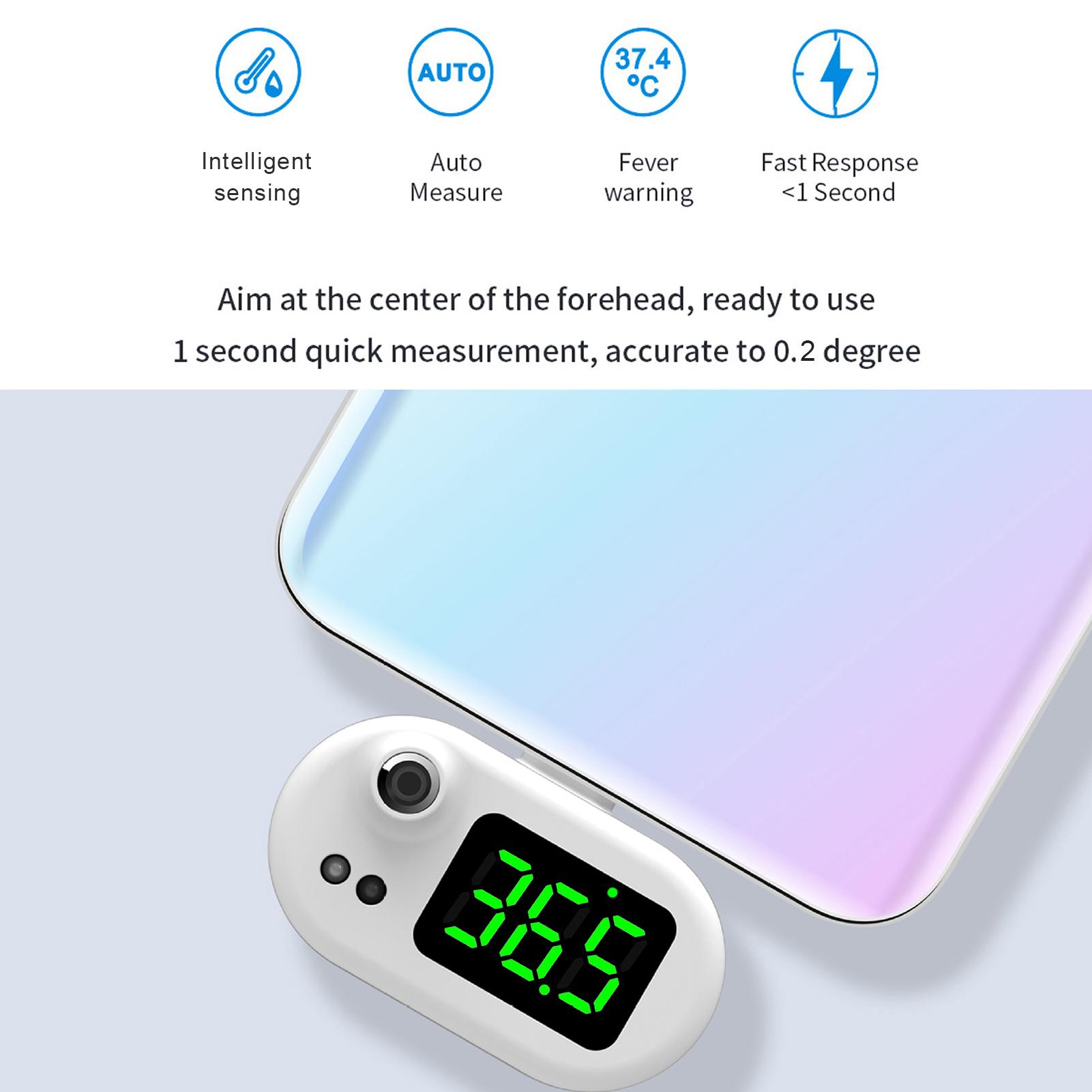 Nhiệt kế điện thoại cầm tay Màn hình kỹ thuật số LED