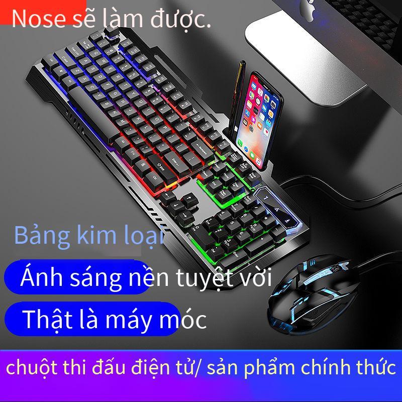 Phong Cách Mới Nhất Bàn Phím Máy Tính Bàn Phím Chuột Điện Thi Đấu Phát Sáng Người Thao Túng Trò Chơi Máy Tính Để Bàn Máy Tính Xách Tay Bàn Phím USB