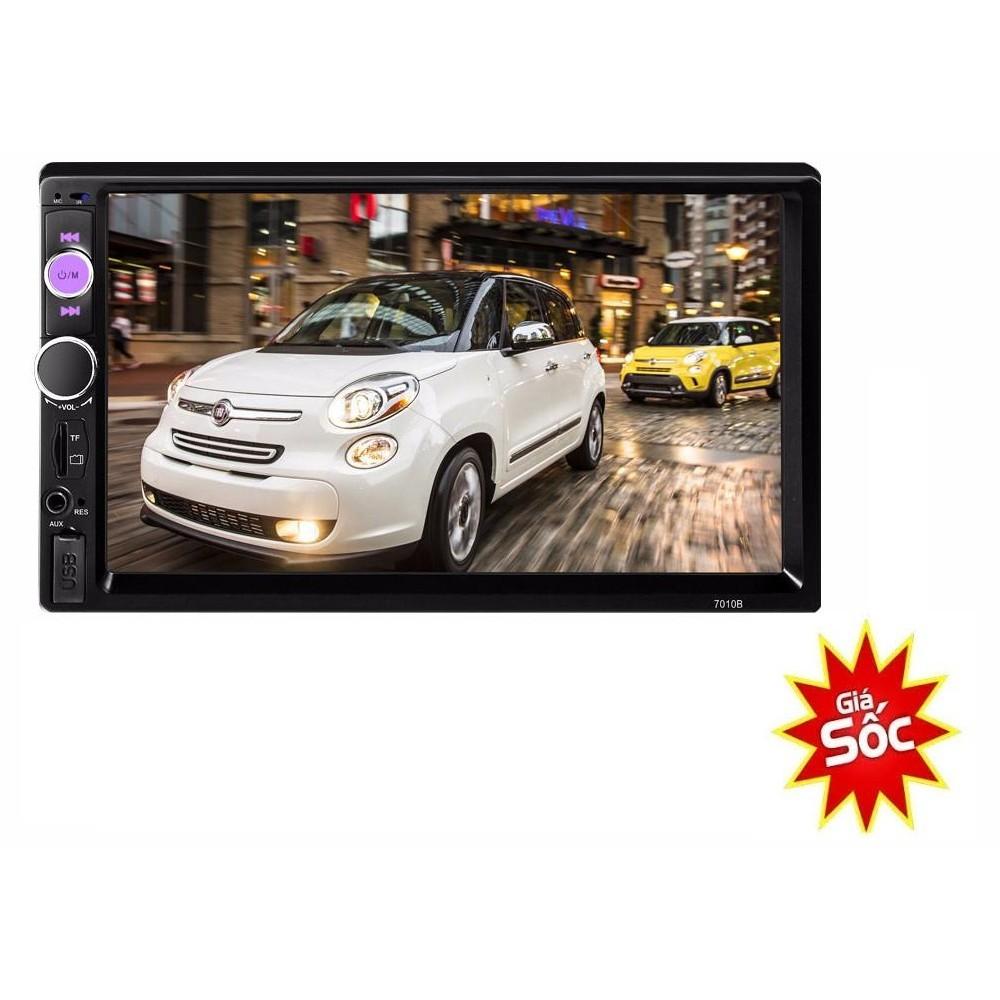 TẶNG KÈM MẶT DƯỠNG-Màn hình cho xe ô tô 7010B HD 7 '' Bluetooth Xe MP5 Player FM Radio, video, cam lùi