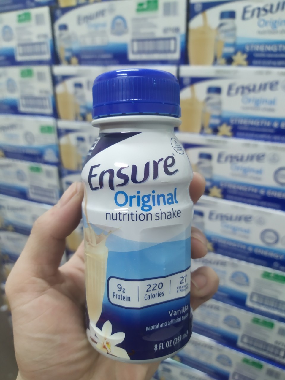 Sữa Nước Ensure Vanilla Original Nutrition Shake (237ml) Mỹ