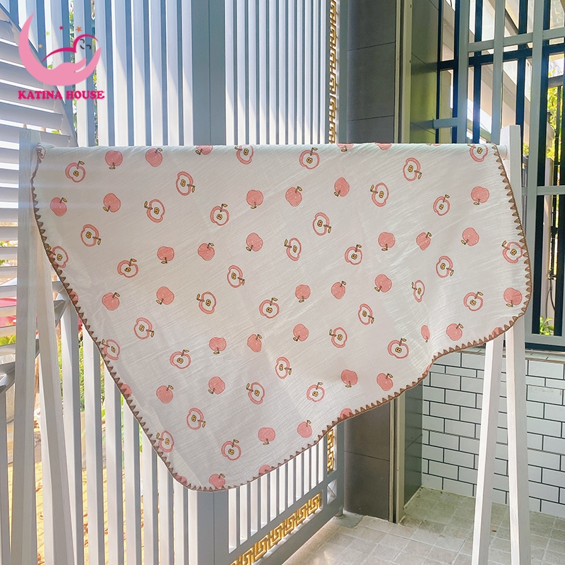 Khăn tắm cho bé cotton, KT90x100cm, siêu mềm mịn, thoáng khí, họa tiết siêu dễ thương