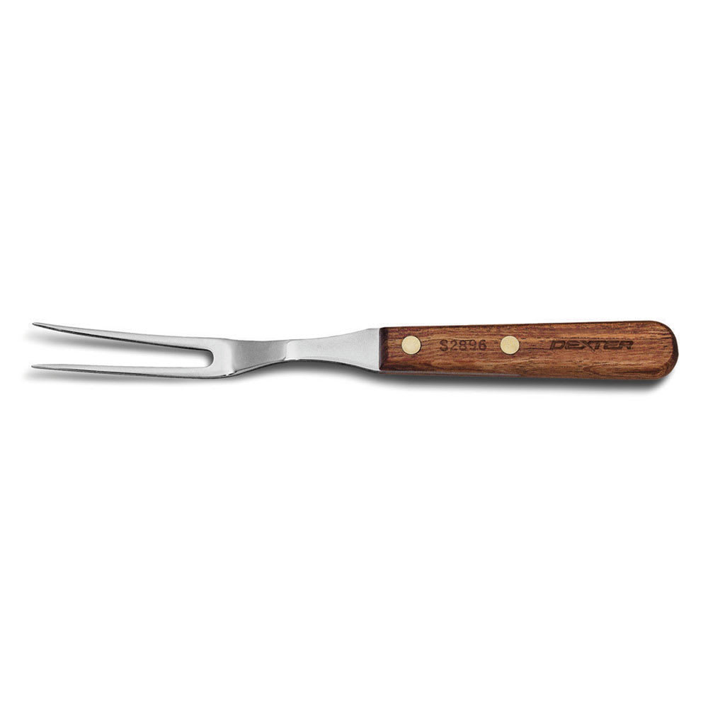 Dĩa Xiên Thịt Nhà Bếp, Lưỡi 140 mm Thép Hợp Kim Cao Cấp, Chuôi Gỗ Hồng, Chính Hãng Mỹ Dexter USA