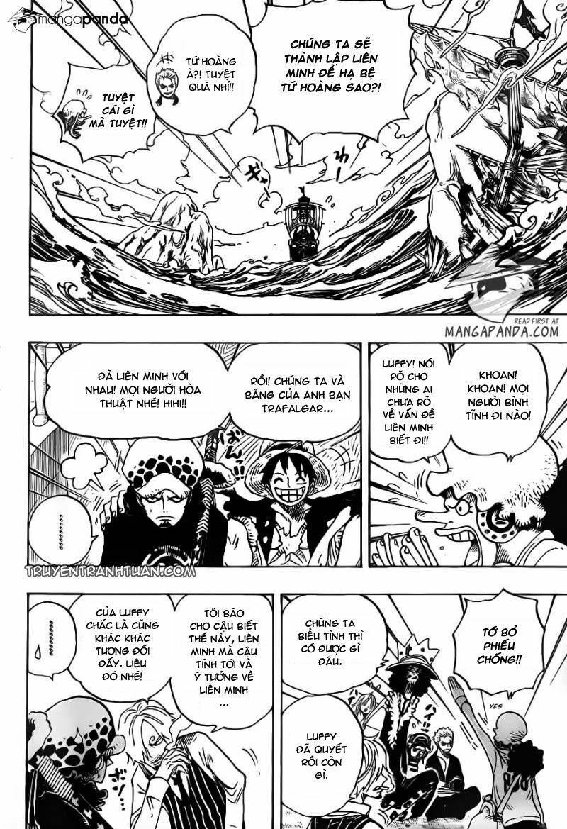 đảo hải tặc - one piece chapter 698 14