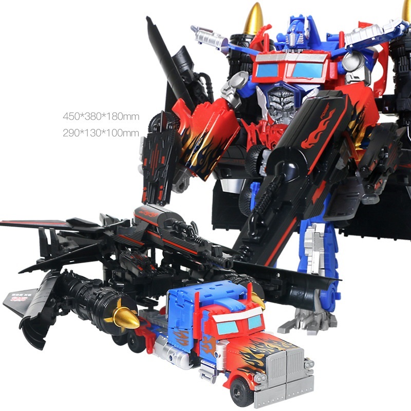 Robot lắp ráp biến hình kết hợp giữa Skyfire Vest Optimus Prime Battle Armor Robot(Cỡ lớn)