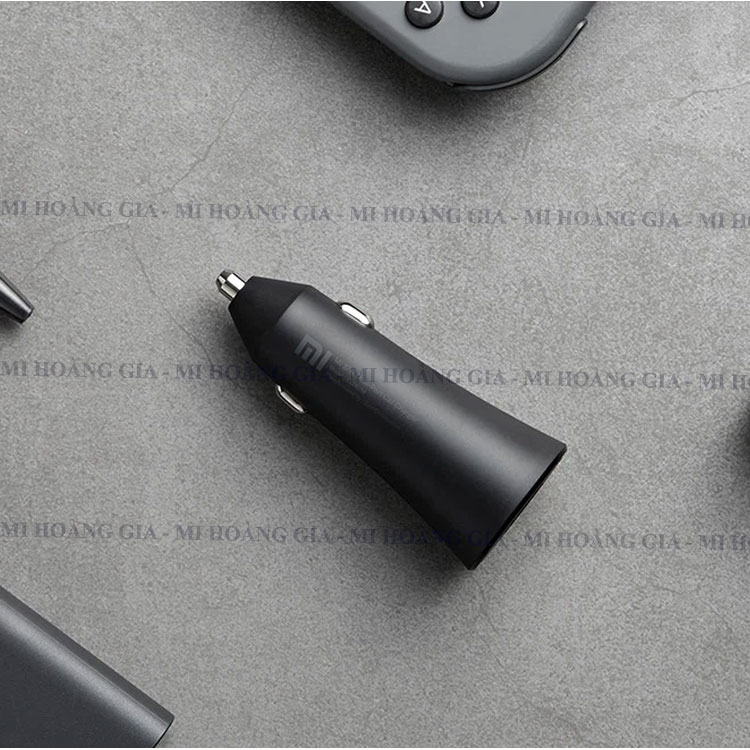 Cốc sạc xe hơi Xiaomi Mi 37W Dual-Port Car Changer 2USB GDS4147GL CC06ZM - Hàng chính hãng