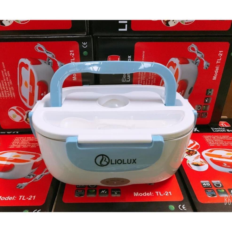 HỘP CƠM GIỮ NHIỆT TRƯA VĂN PHÒNG HỘP CƠM CẮM ĐIỆN RUỘT INOX 304 LIOLUX CẶP LỒNG GIỮ NHIỆT