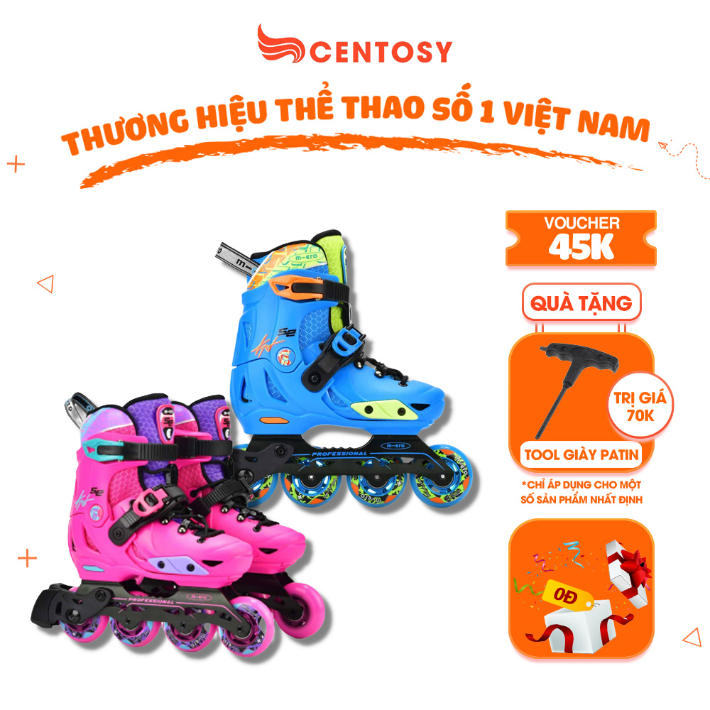 Giày Patin Trẻ Em Cao Cấp Centosy Micro SE - Có Form Chắc Chắn, Phanh An Toàn