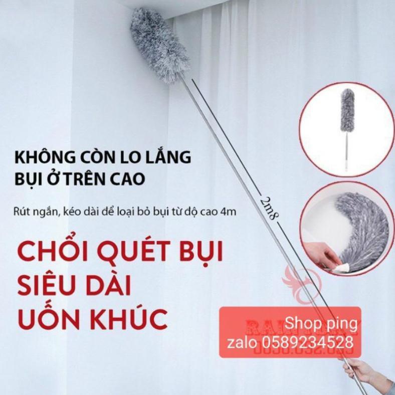 cây lau Trần Thông Minh kéo dài thu gọn