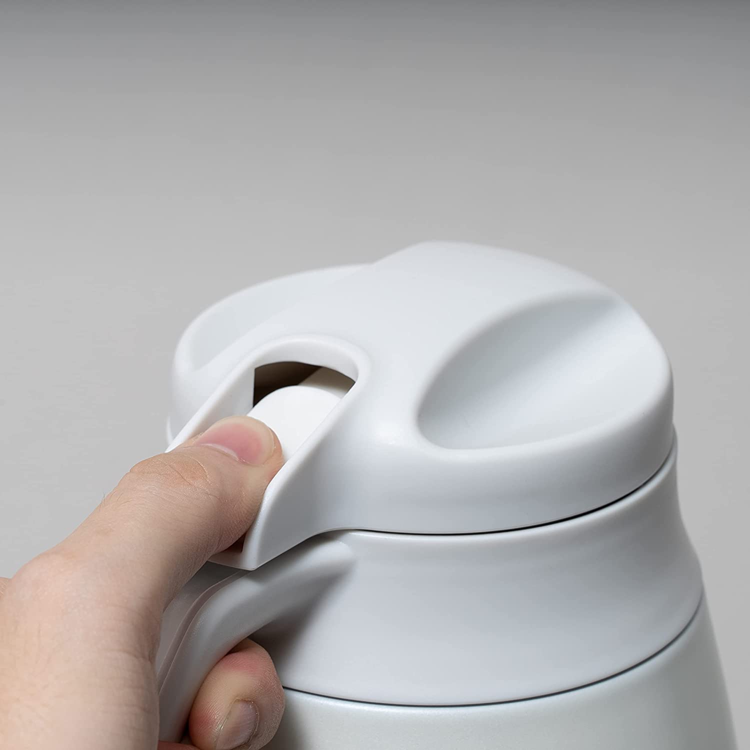Bình nước giữ nhiệt Tablepot 1000ml, thân bằng thép không gỉ sơn phủ tĩnh điện. Thương hiệu Pearl Metal - nội địa Nhật Bản