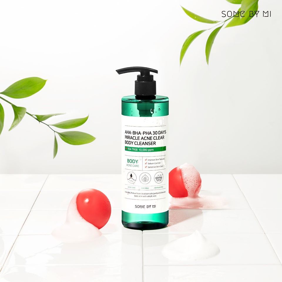 Sữa Tắm Some By Mi AHA-BHA-PHA 30 Days Miracle Acne Clear Body Cleanser 400g