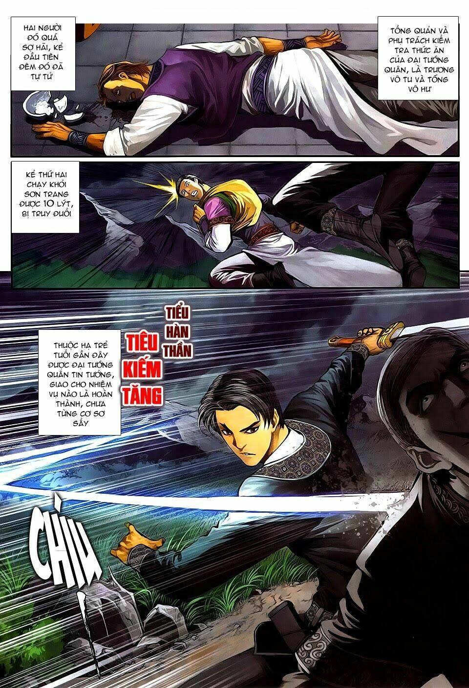 tân tác tứ đại danh bổ chapter 3 16