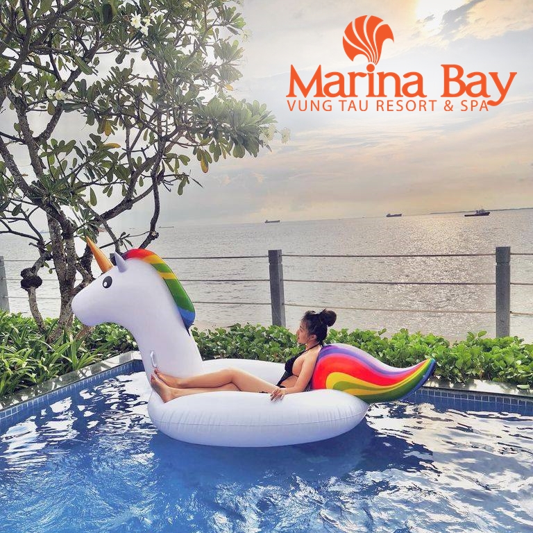 Marina Bay Vũng Tàu Resort & Spa 5* - Bên Bờ Biển, Buffet Sáng, Phòng Cao Cấp, Hồ Bơi Vô Cực Đẹp Xuất Sắc
