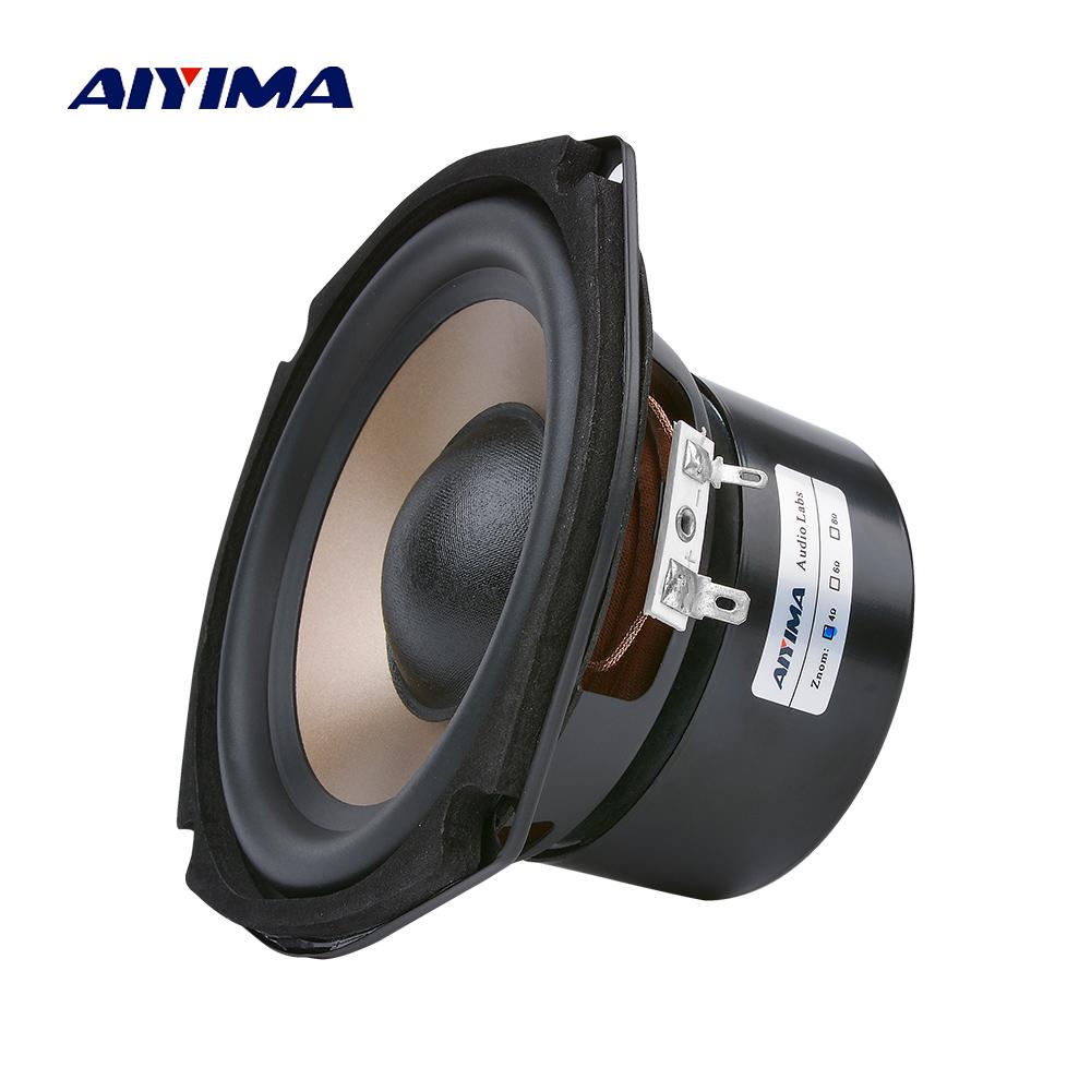 AIYIMA 1 Cái Loa Siêu Trầm 5.25 Inch Loa 100W 4 8 Ohm Loa Âm Thanh Bass Loa Cho Khuếch Đại Gia Đình 5.1 Rạp Hát Color: 8 Ohm 100W Speaker Woofer Size/Full-Range Size: 5.25"