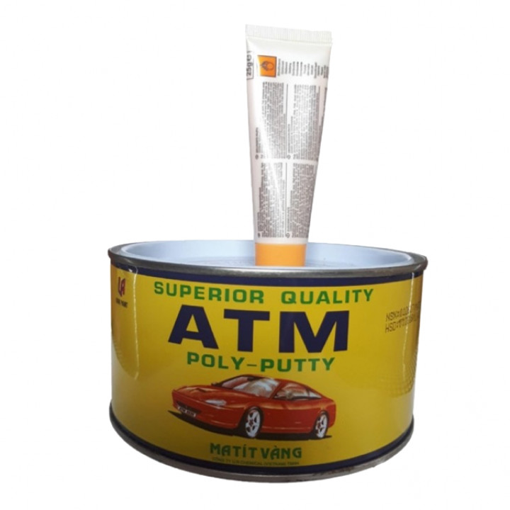 Matít Vàng ATM Poly Putty 1Kg