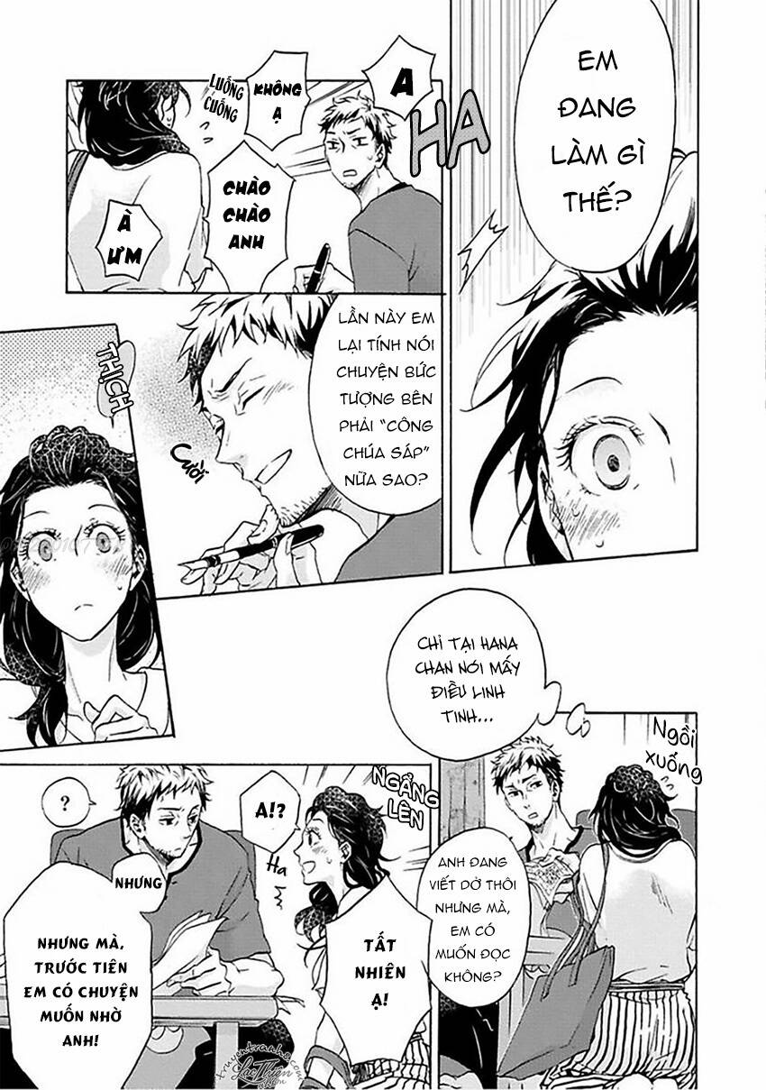 biên tập viên mộng mơ và tiểu thuyết gia chán đời chapter 3 19