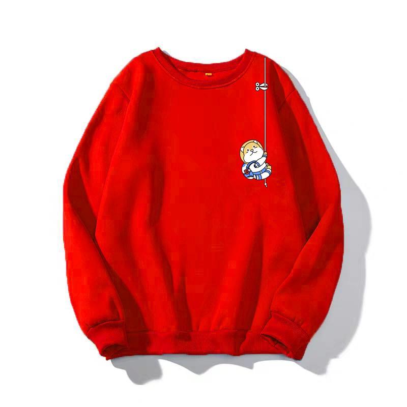 ÁO SWEATER UNISEX IN CÚN LEO DÂY