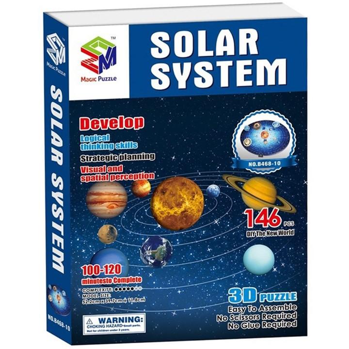 Bộ lắp ráp mô hình Hệ mặt trời 3D - Solar System cho bé khám phá vũ trụ
