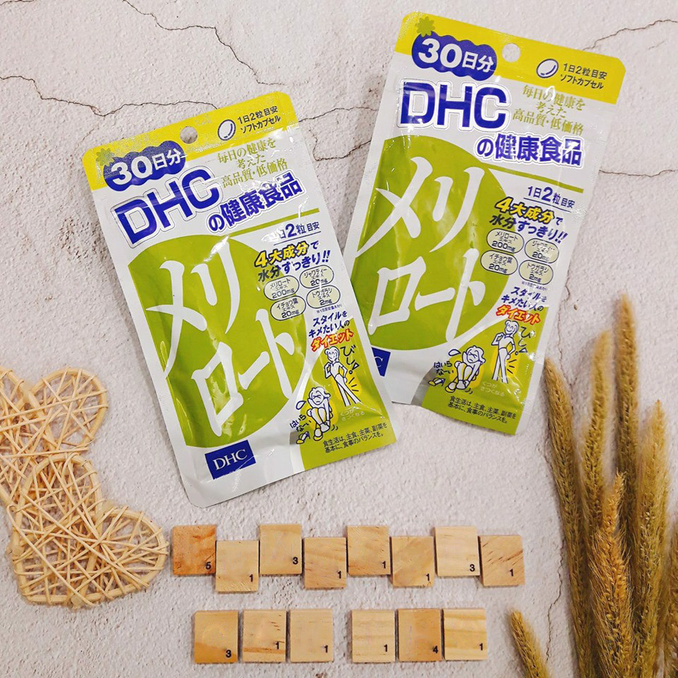 Viên Uống Giữ Dáng Săn Chắc DHC Melilot Giúp Giảm Phù Nề, Đốt Mỡ Thừa Hiệu Quả