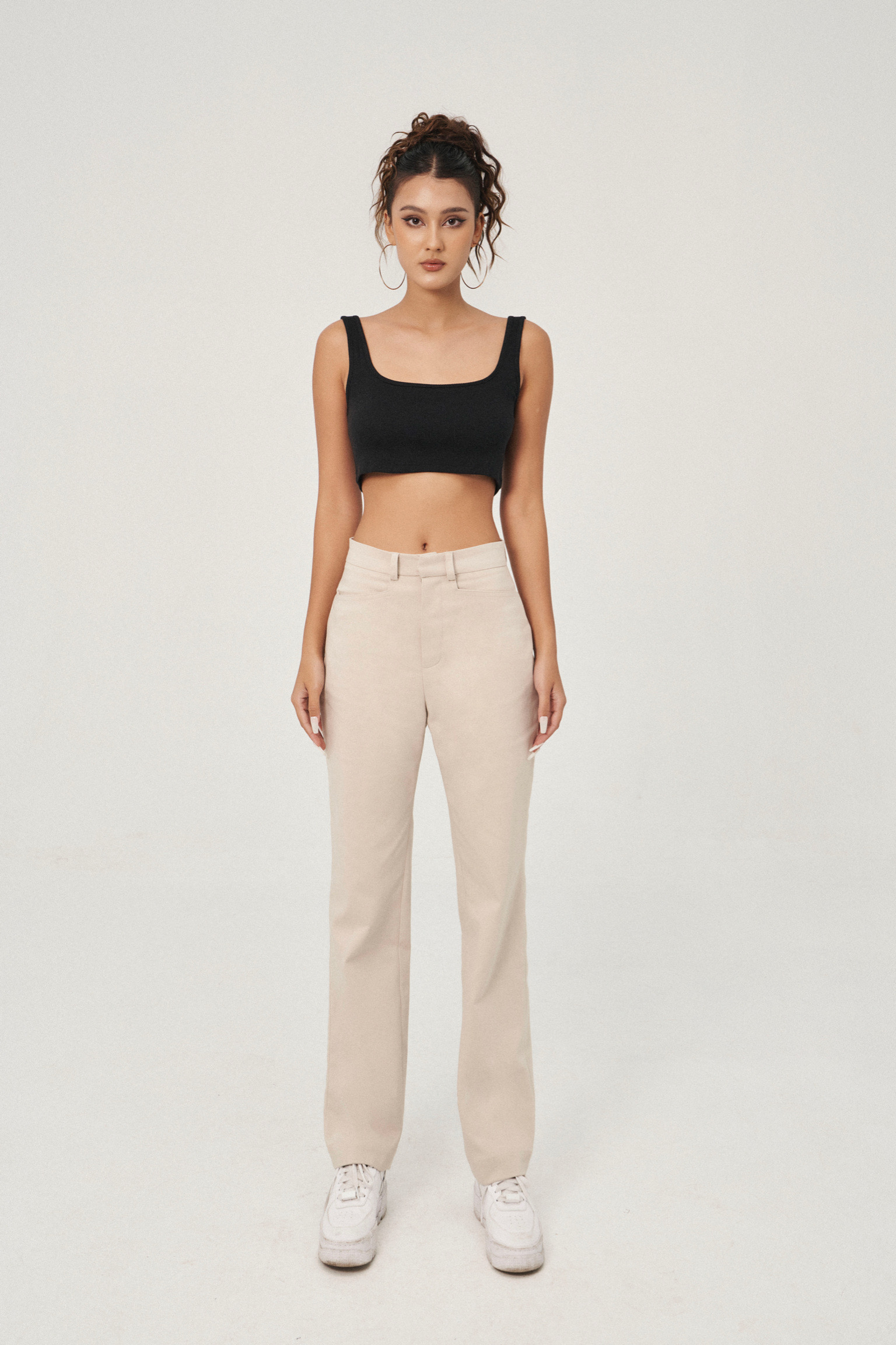 Áo ba lỗ croptop tanktop áo thun dáng ngắn Mia Ritta A2062