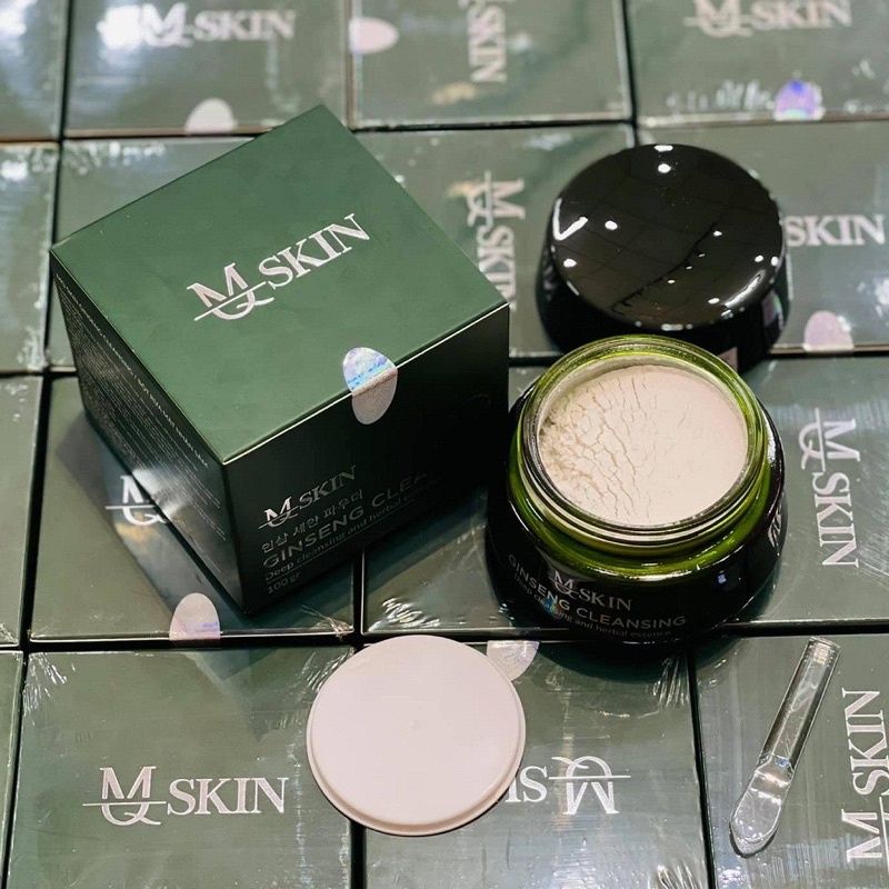 Bột rửa mặt nhân sâm MQ SKIN
