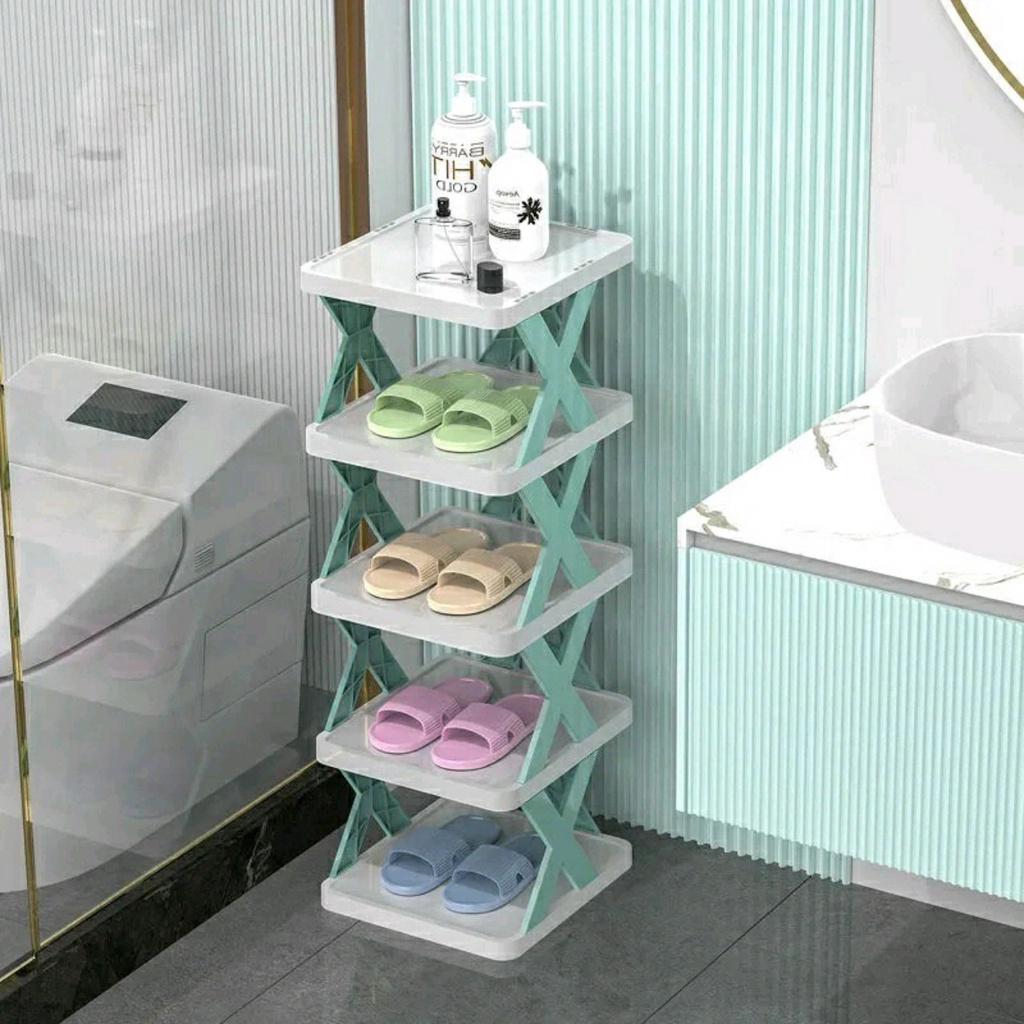 Kệ Để Giày Dép 5 Tầng Hình Chữ X Cao Cấp