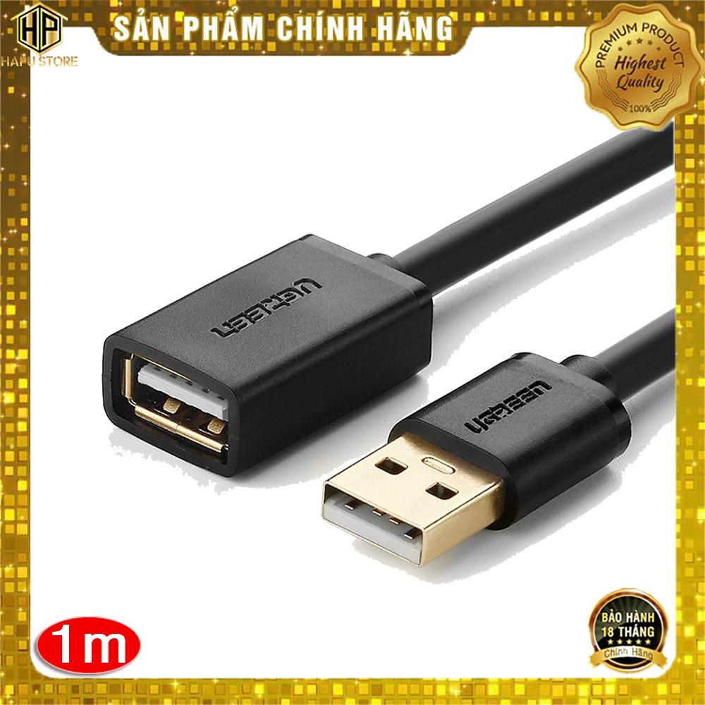 Ugreen 10314 - Cáp USB 2.0 nối dài 1M chính hãng - Hàng Chính Hãng