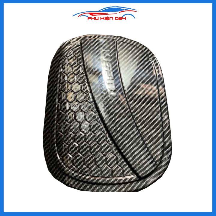 Ốp nắp bình xăng Tucson 2016-2020 vân cacbon chống trầy trang trí ô tô