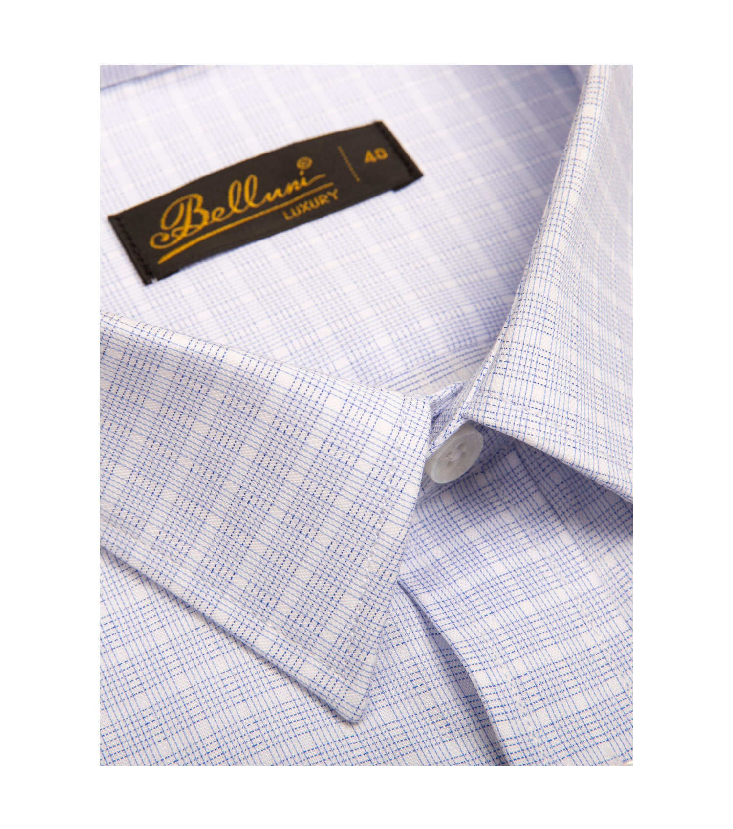 Áo sơ mi nam dài tay BELLUNI LUXURY Chất  Cotton cao cấp màu sắc trang nhã sang trọng - ABD.CM.BE.164.B7