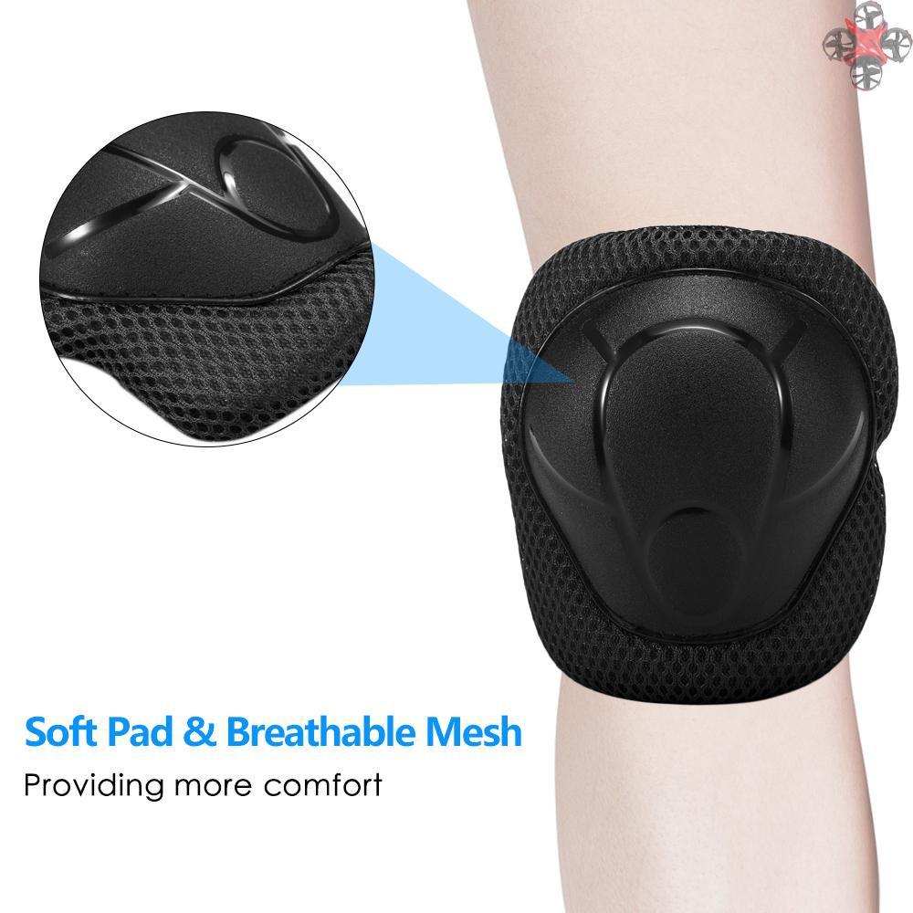 Bộ Dụng Cụ Bảo Vệ Đầu Gối 6 Trong 1 Cho Trẻ Em