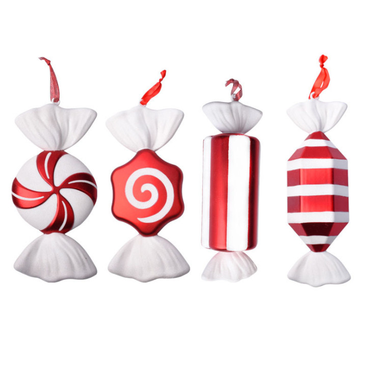 Viên kẹo Trang trí Noel Giáng Sinh Marshmallows 3-D-F12-T4110