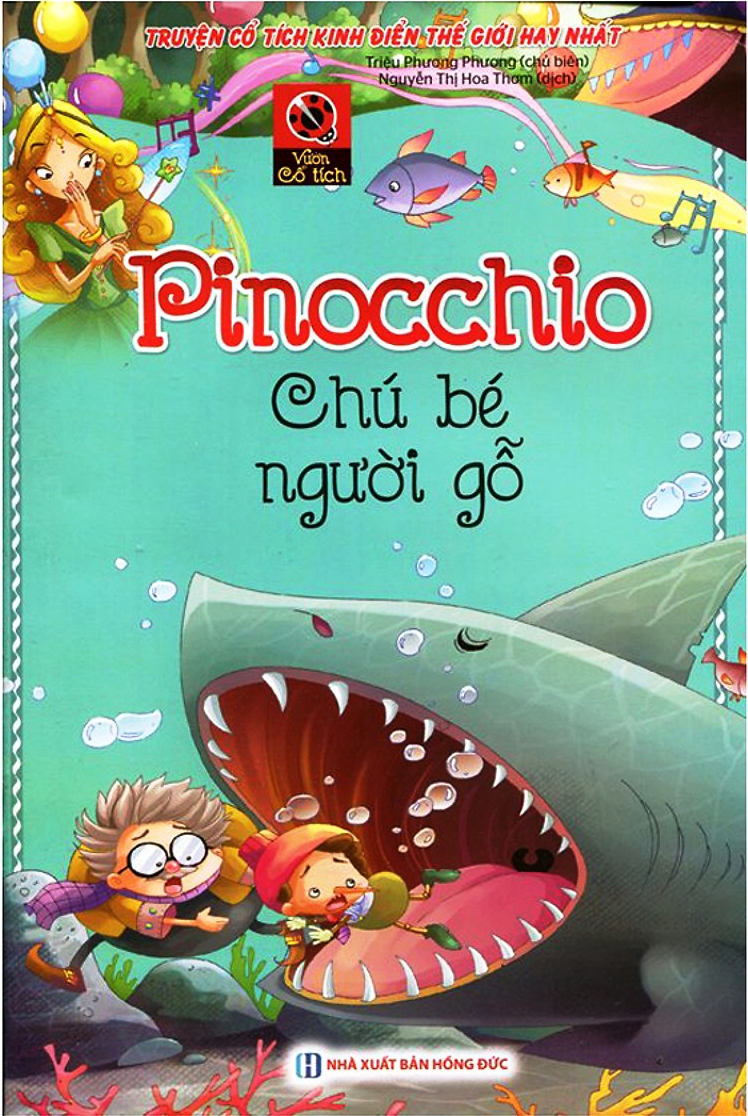 Combo Vườn Cổ Tích về Pinocchio Chú Bé Người Gỗ, Hoàng Tử Vui Vẻ, Hoàng Tử Ếch, Alađanh Và Cây Đèn Thần