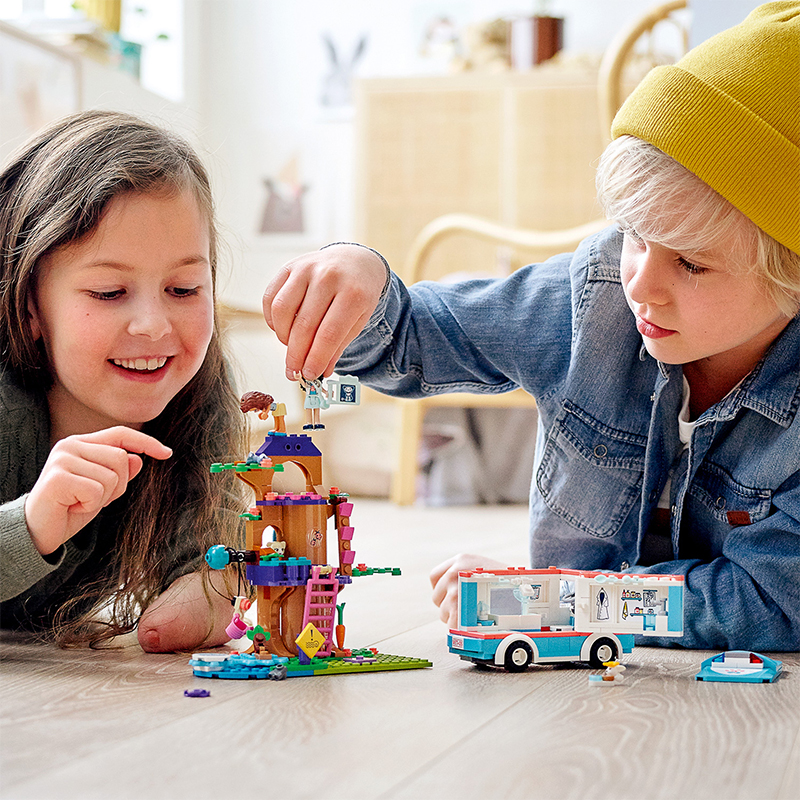 LEGO FRIENDS 41445 Xe Khám Thú Cưng Di Động