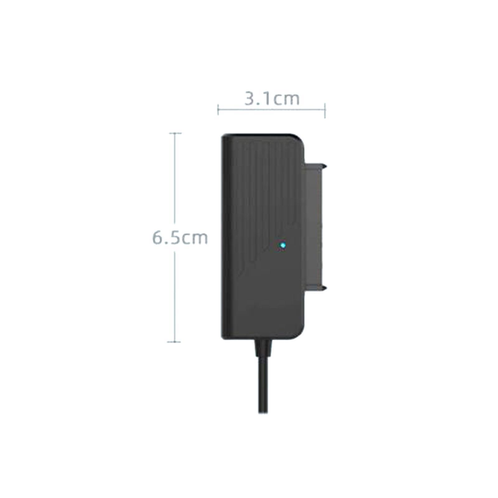Converter Optical Drive Connector Laptop Optical Drive Cable Data Transfer Slim Cable to USB Adapter Drive Adapter for Accessory