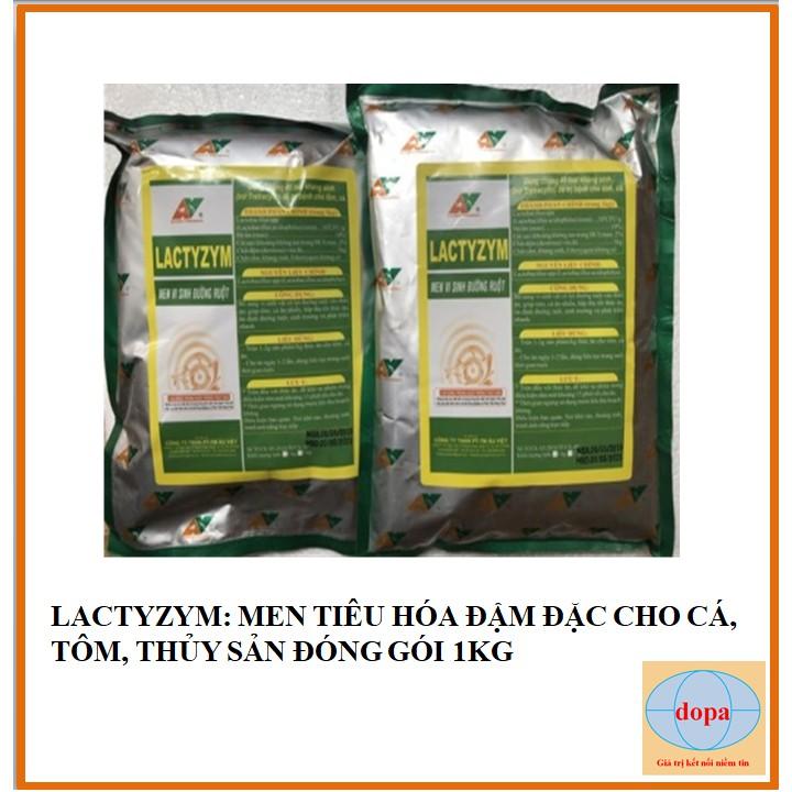 LATYZYM DOPA GÓI 1KG (Men tiêu hoá vi sinh đậm đặc cho đường ruột Thuỷ Sản.DOPA.COM.VN
