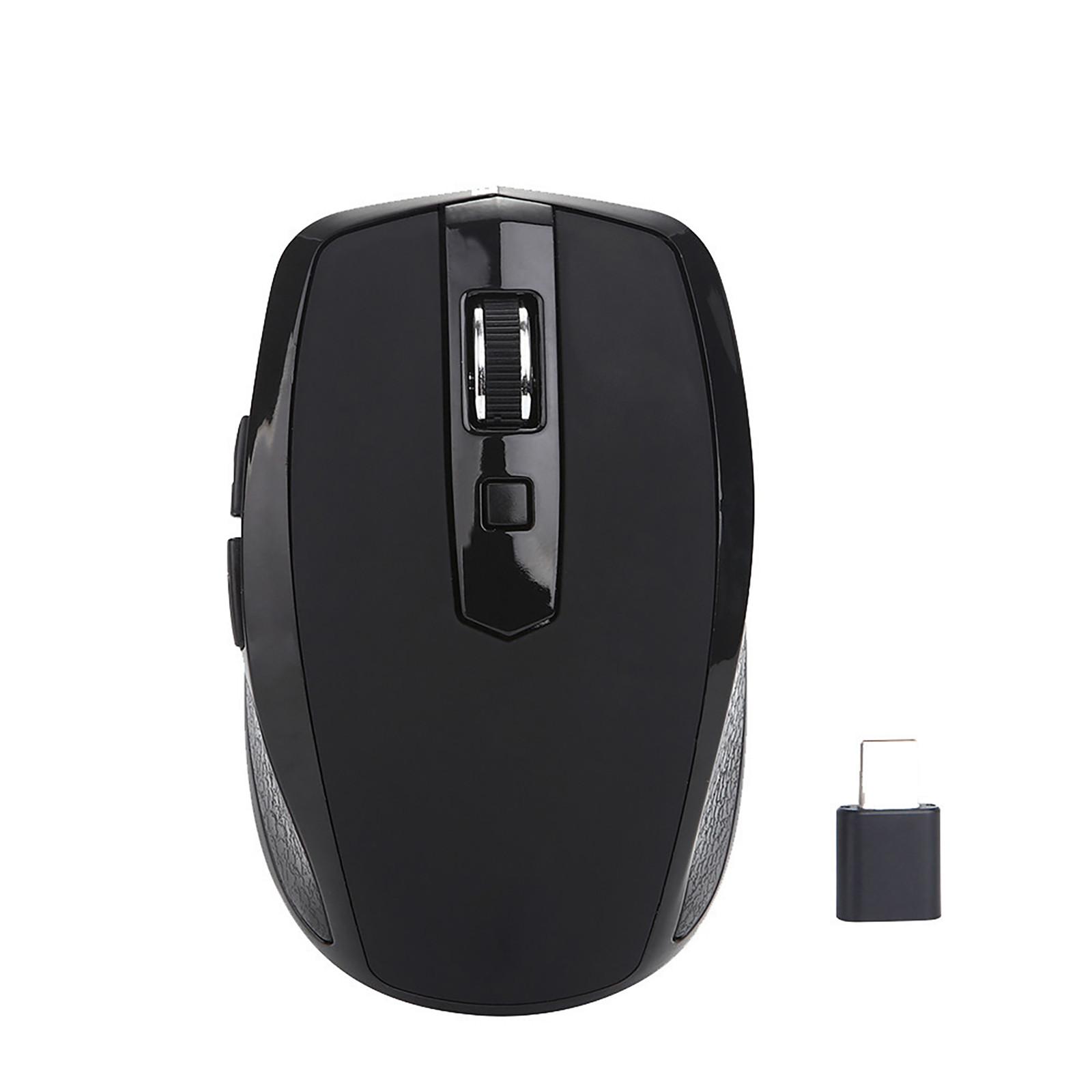 MODAO 2.4Ghz 6 Nút 1600 DPI Loại C Chuột Không Dây USB C Chuột Cho/Pro USB C Thiết Bị chuột Không Dây Quang Không Dây