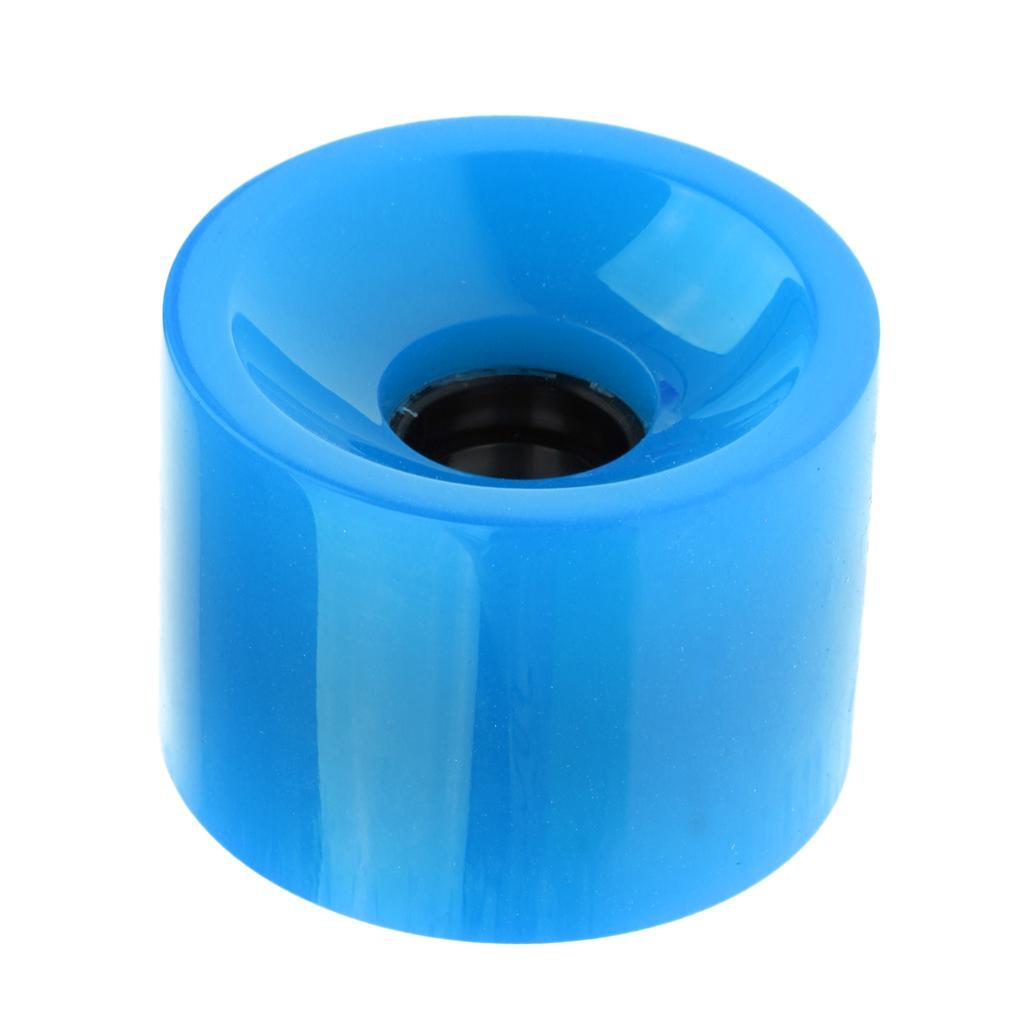 2pcs PU Skateboard Wheels Longboard Replacement Wheels Cruiser Accessories 70x51mm