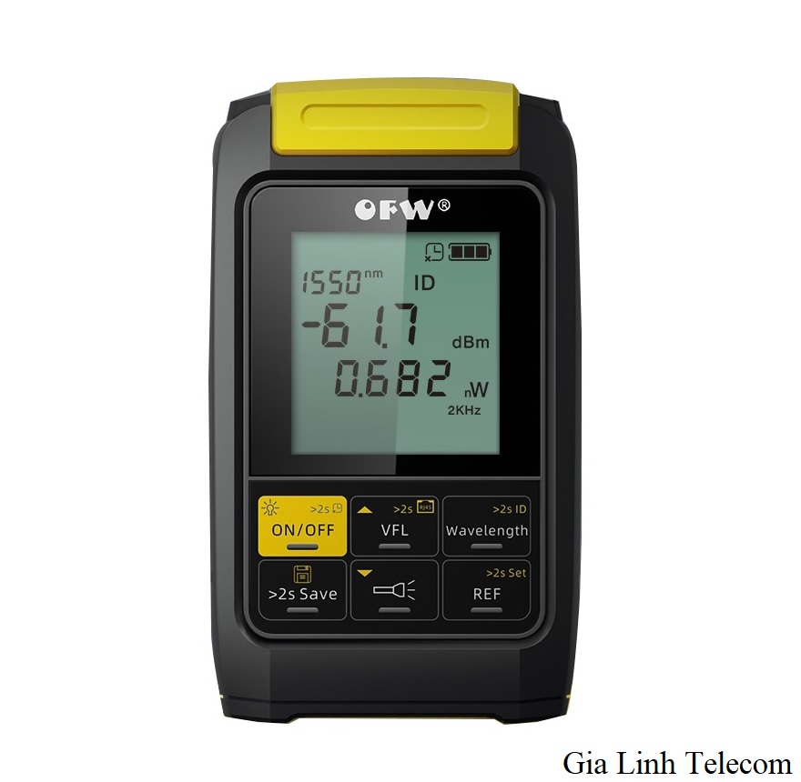 Máy đo công suất quang pin sạc OFW 4in1 - soi 20KM - test LAN