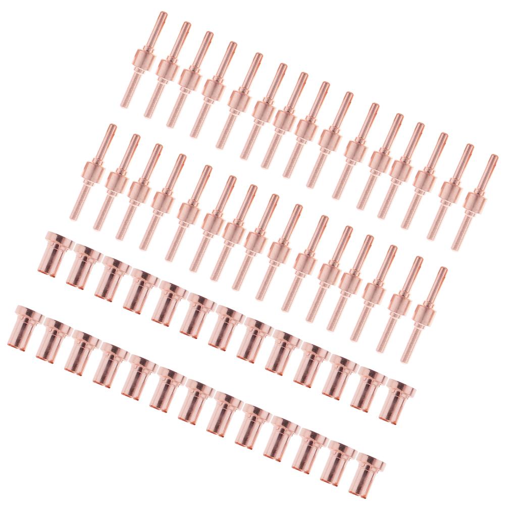 Plasma  Tip Nozzle Extended Cutting Consumables Accessory Fit 60pcs
