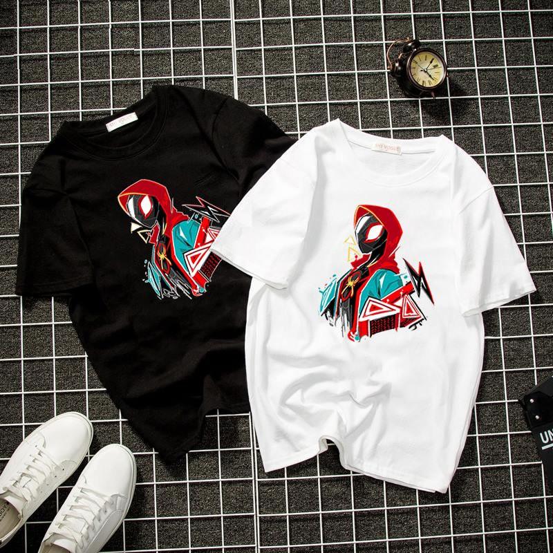Áo thun unisex form rộng đồ họa đẹp vải dày mịn 2019T1754