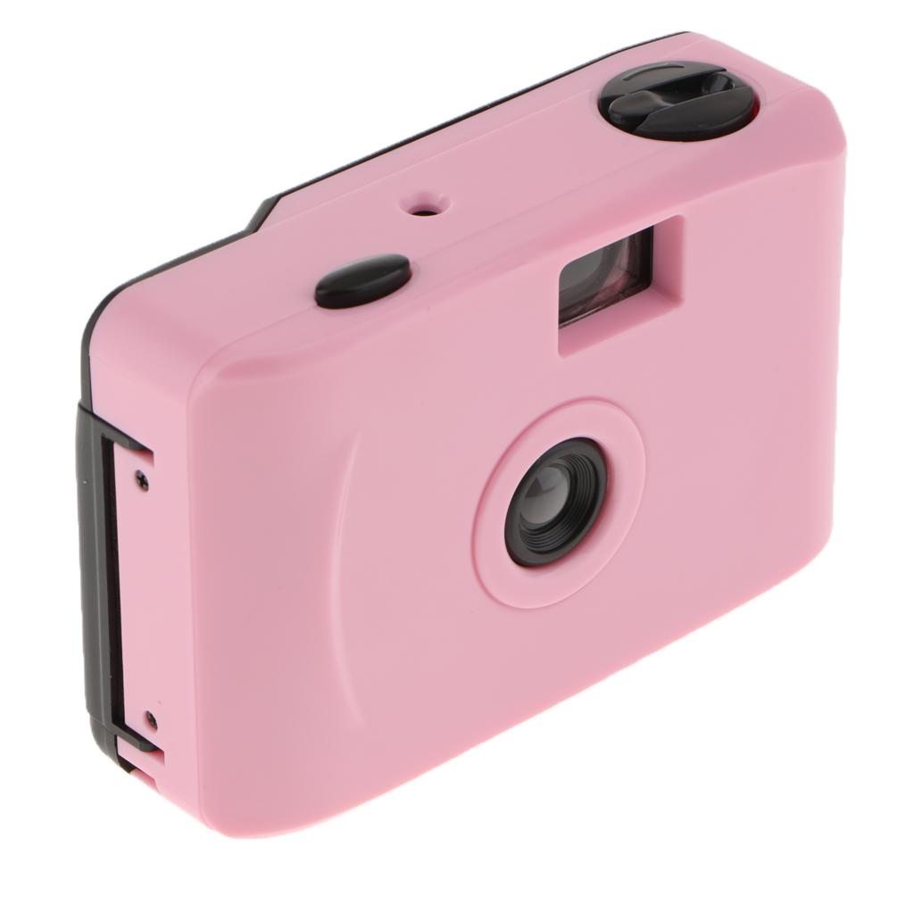 Underwater Waterproof Lomo Camera Mini Cute 35mm Film With Housing Case Pink