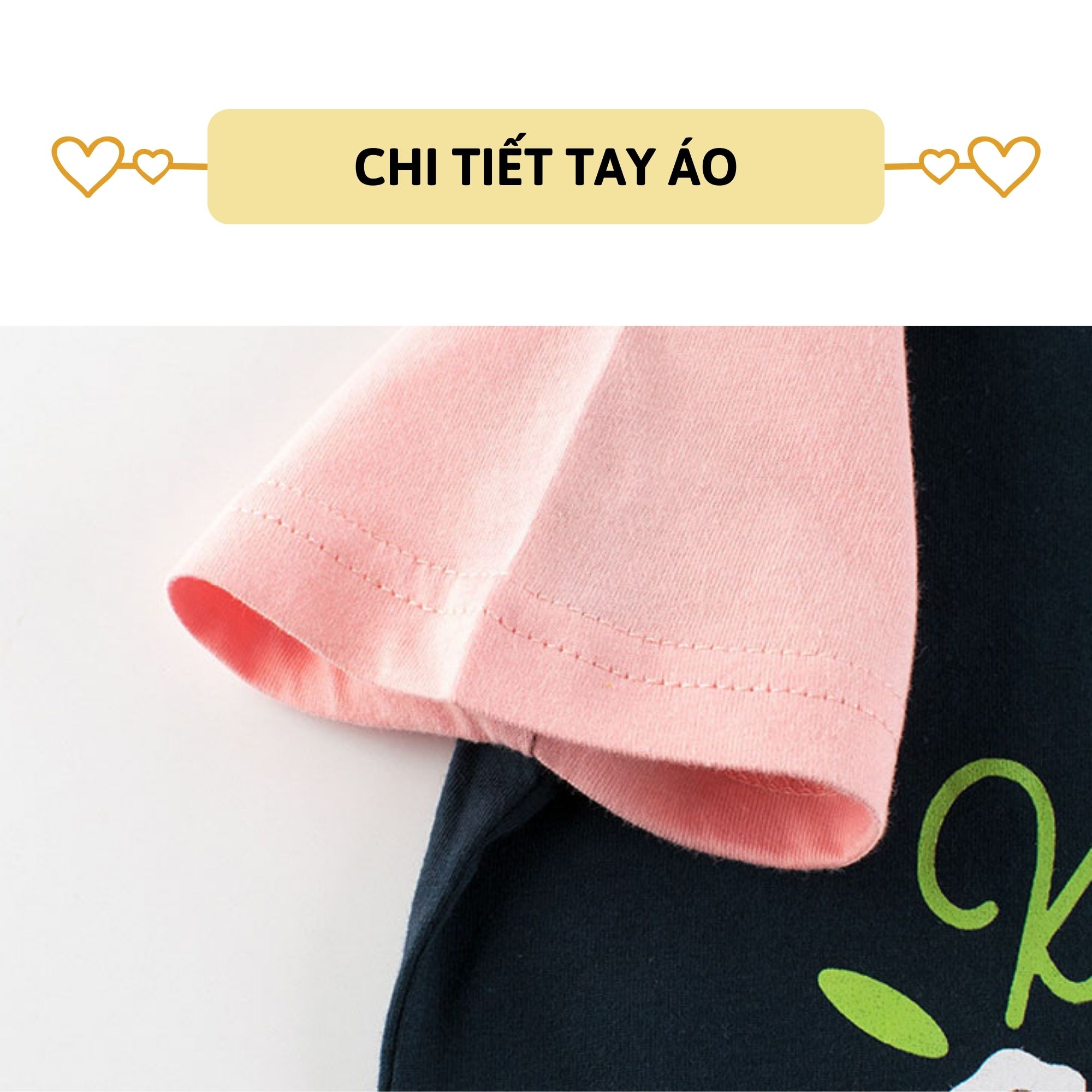 Áo thun bé gái ngắn tay 27Kids 27Home áo cộc nữ 100% Cotton cho trẻ từ 2-10 tuổi GSTS1