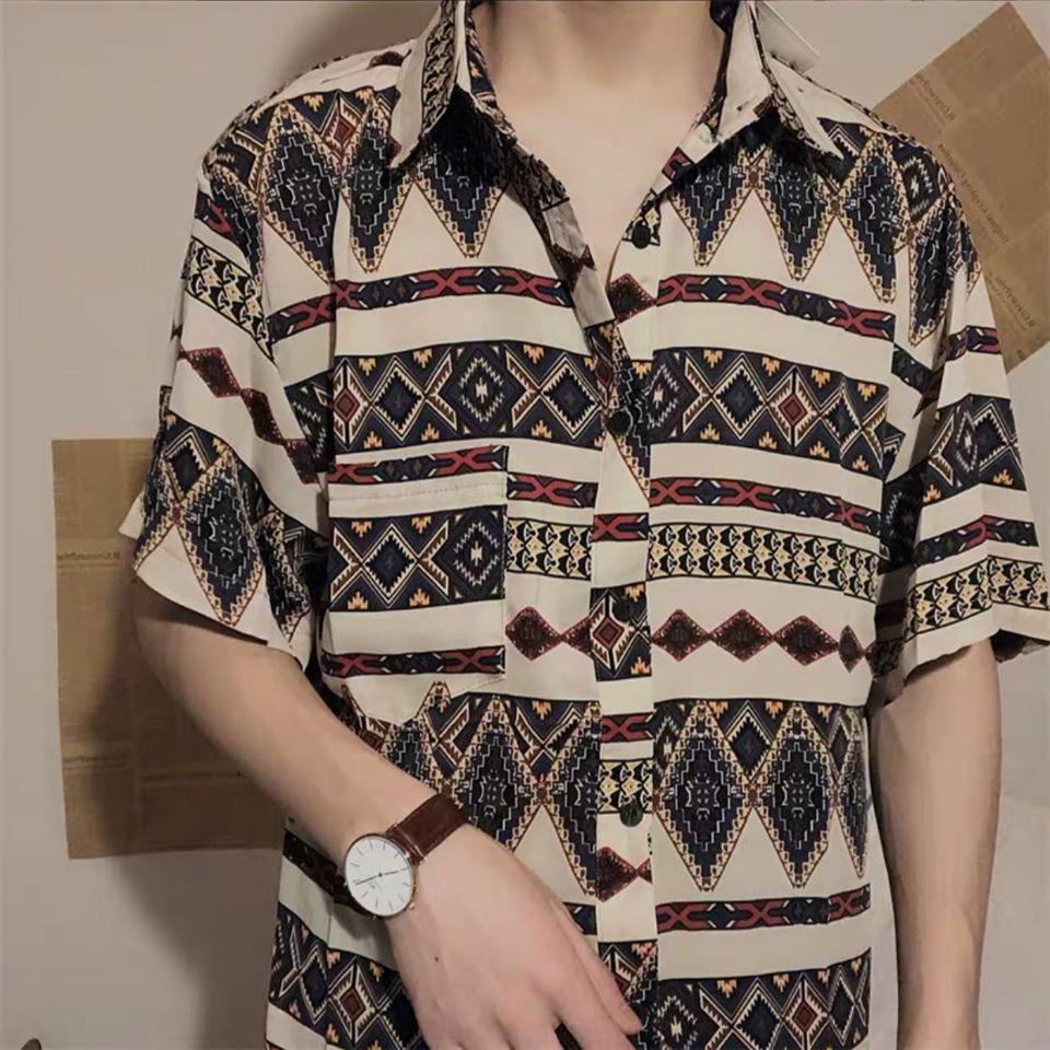 Được Kiểm Hàng Trước Áo sơmi tay lỡ unisex HÀNG SIÊU CẤP