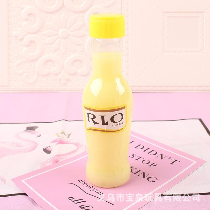 SLIME chai nước ngọt màu sữa 6 màu dạng lỏng Slam thiết kế độc đáo ấn tượng squishy
